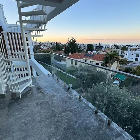 Luxury 2bdr Penthose Olive Hill Ocean And Merit Casino View Girne ,kyrenia ,alsancak
