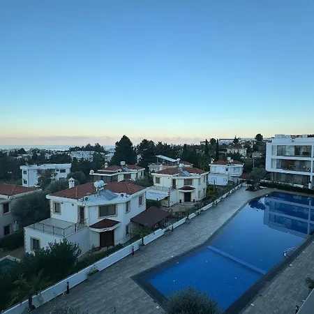 Luxury 2bdr Penthose Olive Hill Ocean And Merit Casino View Girne ,kyrenia ,alsancak
